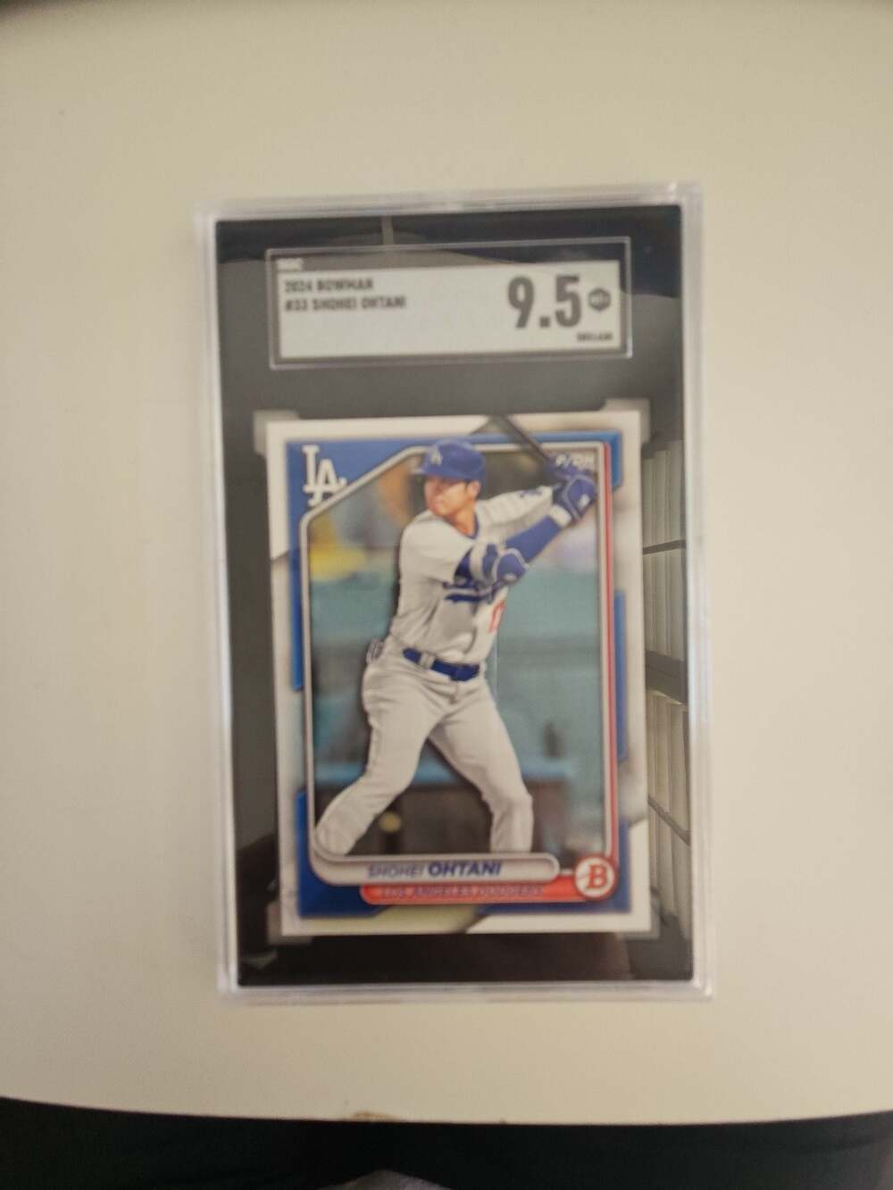 2024 Bowman Shohei Ohtani #33 Los Angeles Dodgers Baseball Card SGC 9.5 Graded